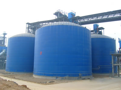 霞山水泥钢板库改造