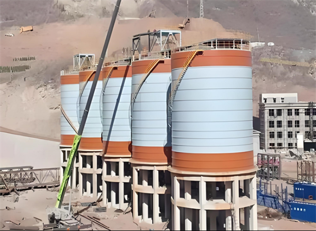 霞山高架钢板仓