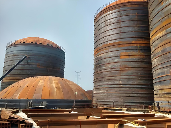 霞山焦粉钢板仓